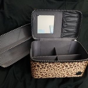 Caboodles leopard print makeup case